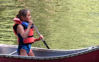 summer camp adventure sea kayaking