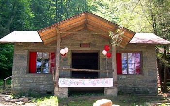 Girls Summer Camp Lodge
