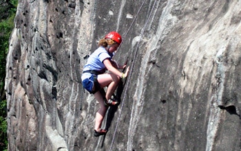 Rock Climbing Camper Outdoor Rock Climbing Adventure