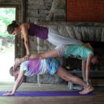 Stacked Yoga Posing Girls