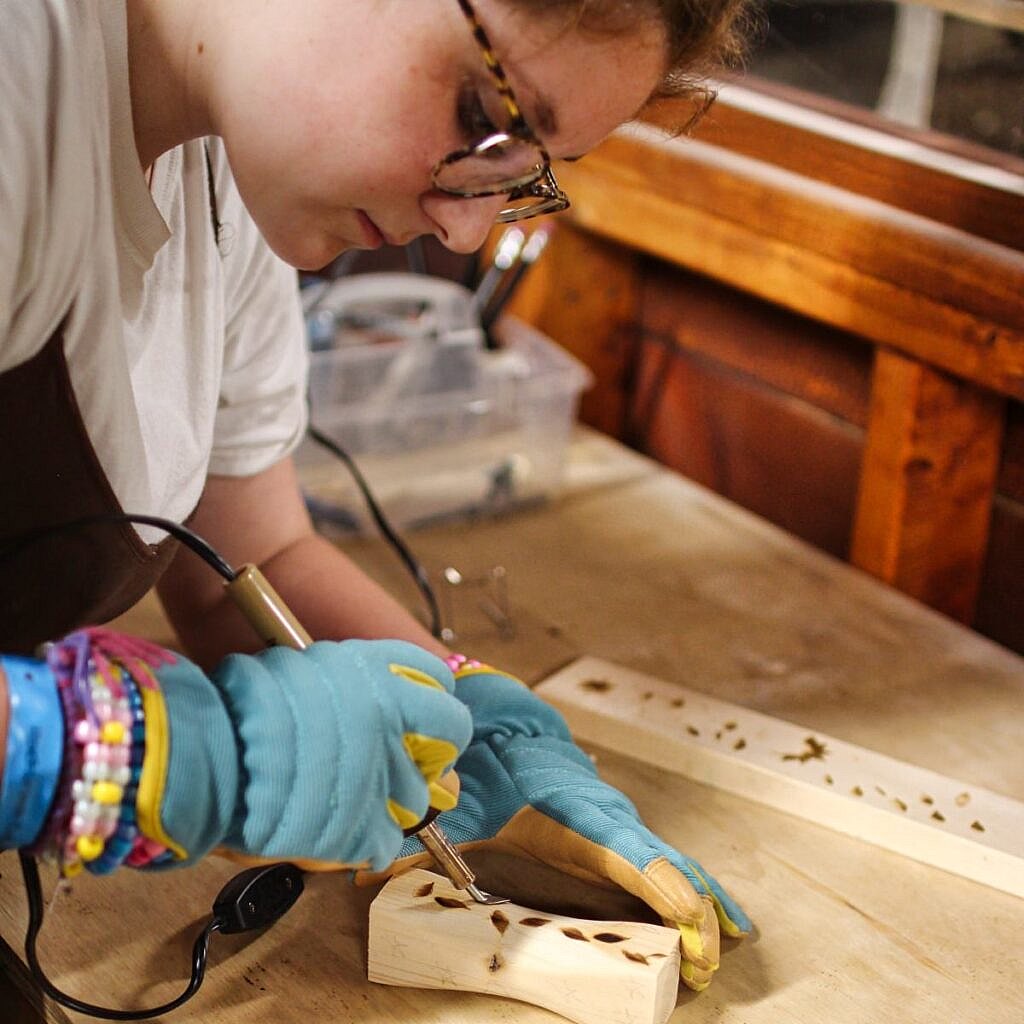 Camp Woodworking project