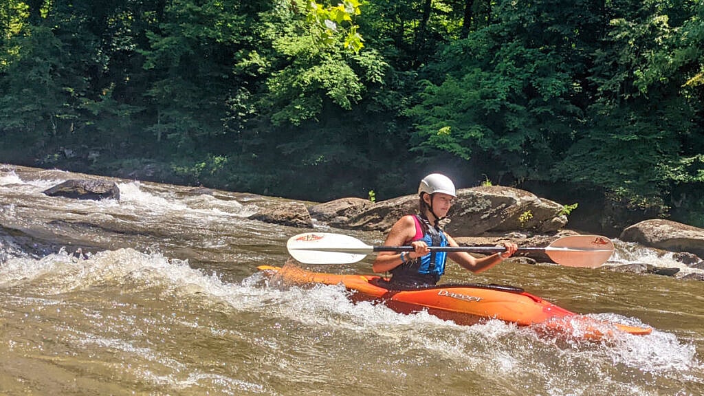 Camp Whitewater Kayaking