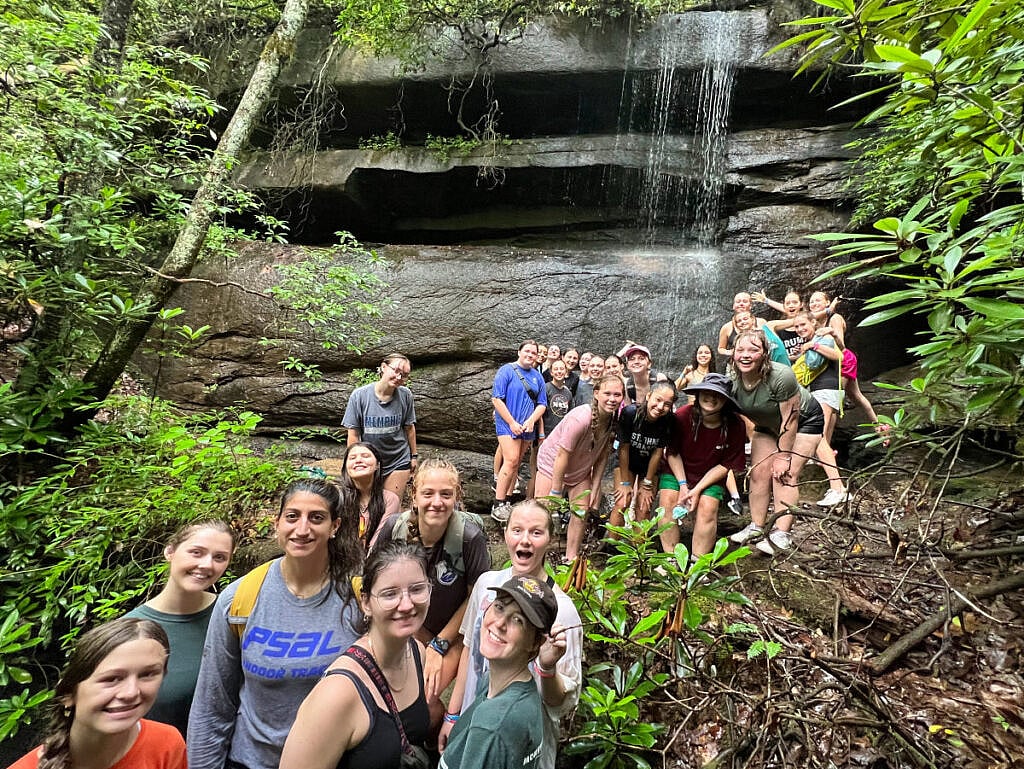 hidden waterfall hike