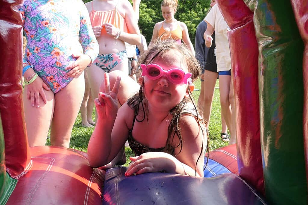 summer camp race fun