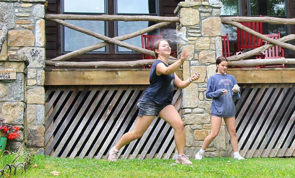 summer camp powder battle