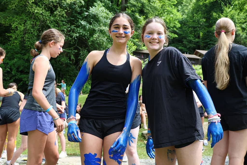 teenager camp painted