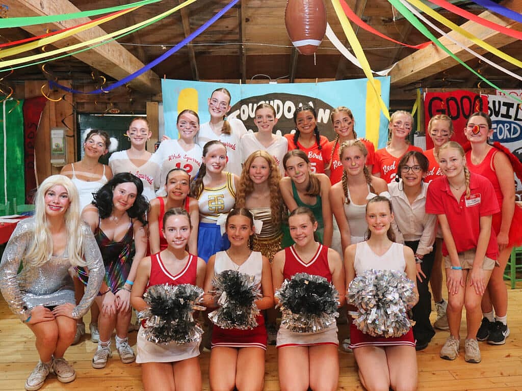 CA campers banquet group