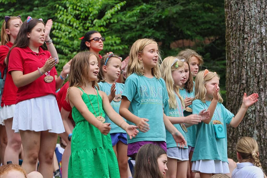 summer camp assembly kids
