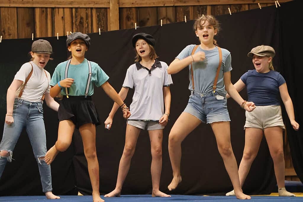 summer camp performance crew