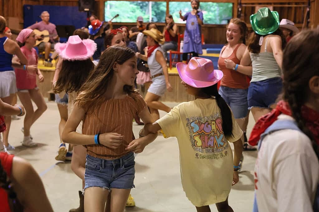 summer camp square dancing