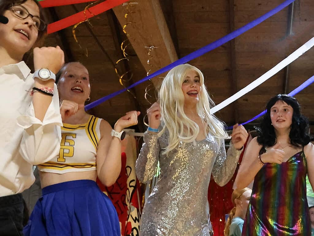 camp costume dancers