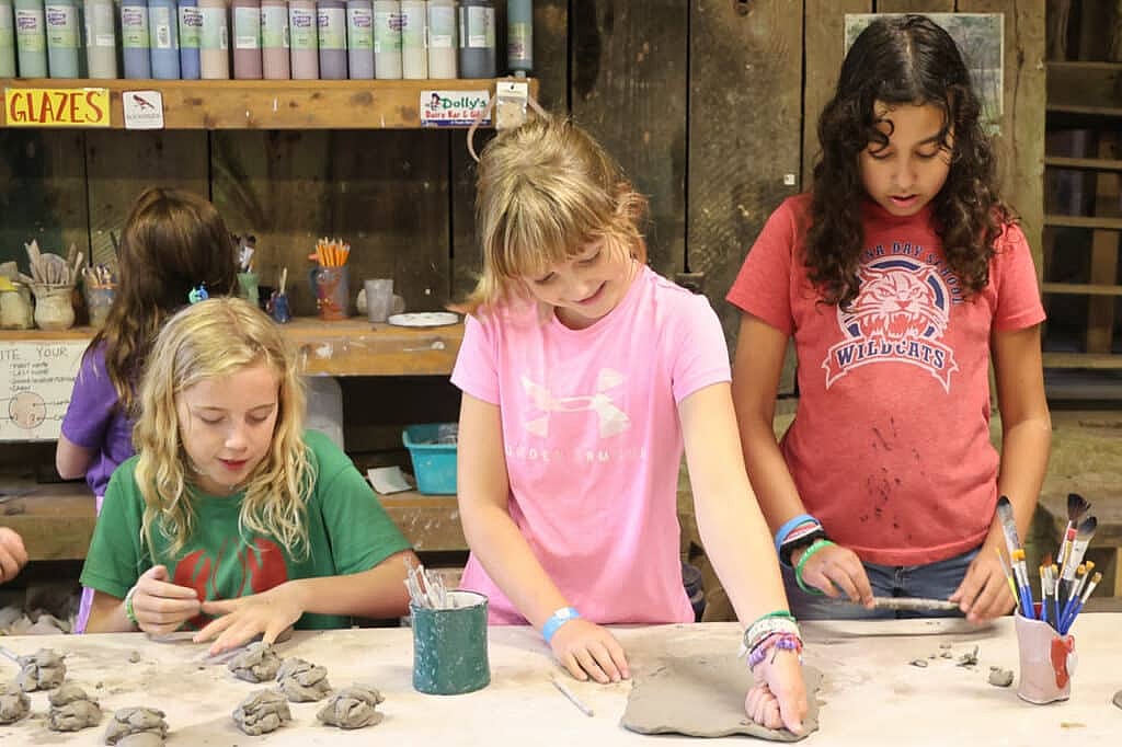 summer camp ceramics kids