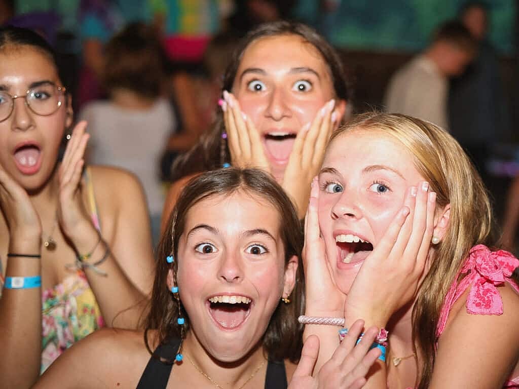 summer camp girls shocked