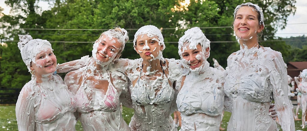 camp shaving cream pals