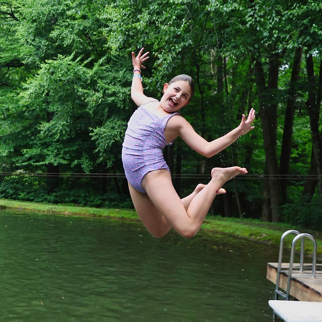 camp diving board thrill