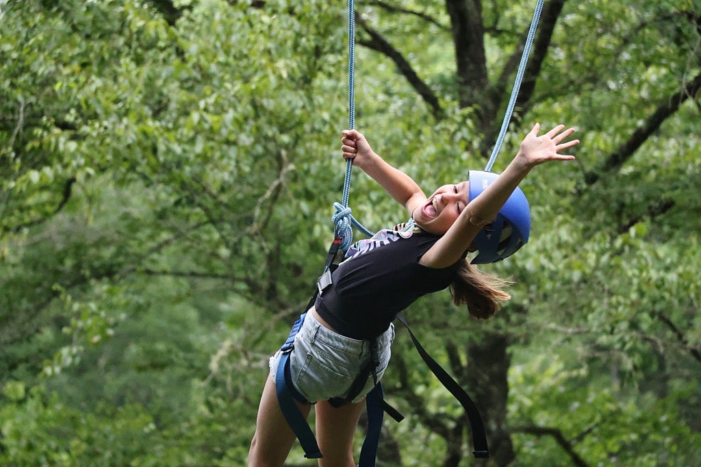 camp zipline-smile