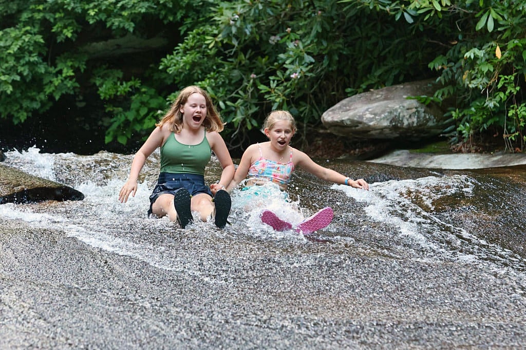 north carolina sliding rock