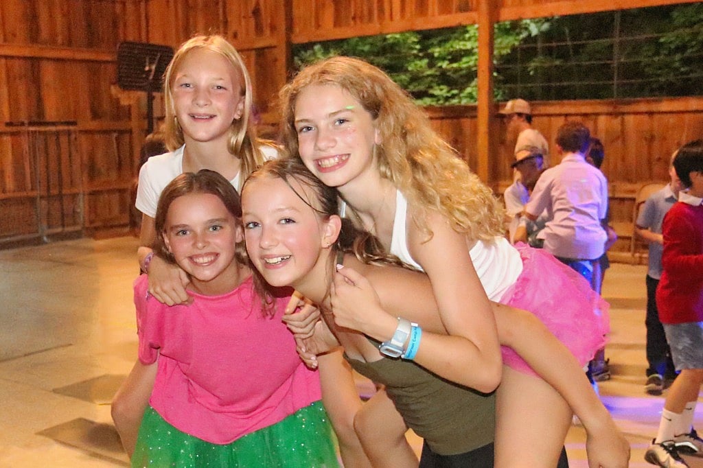 summer camp dance friends