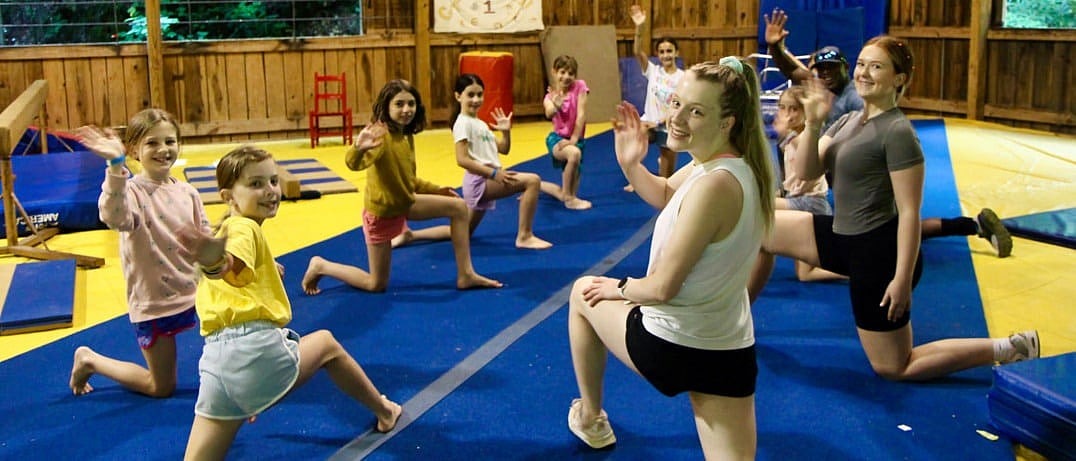 summer camp gymnastics girls