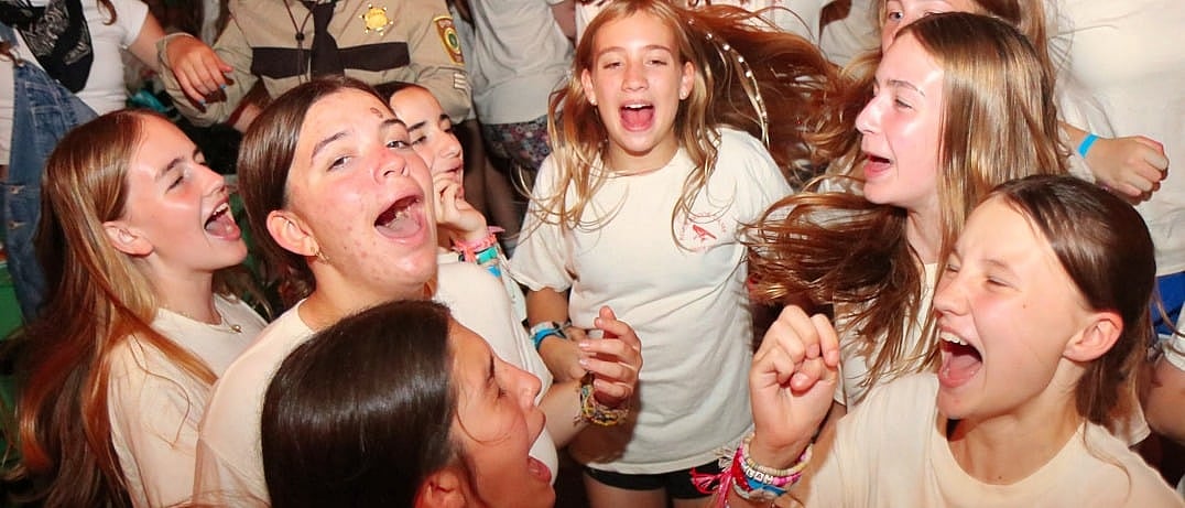dancing camp girls