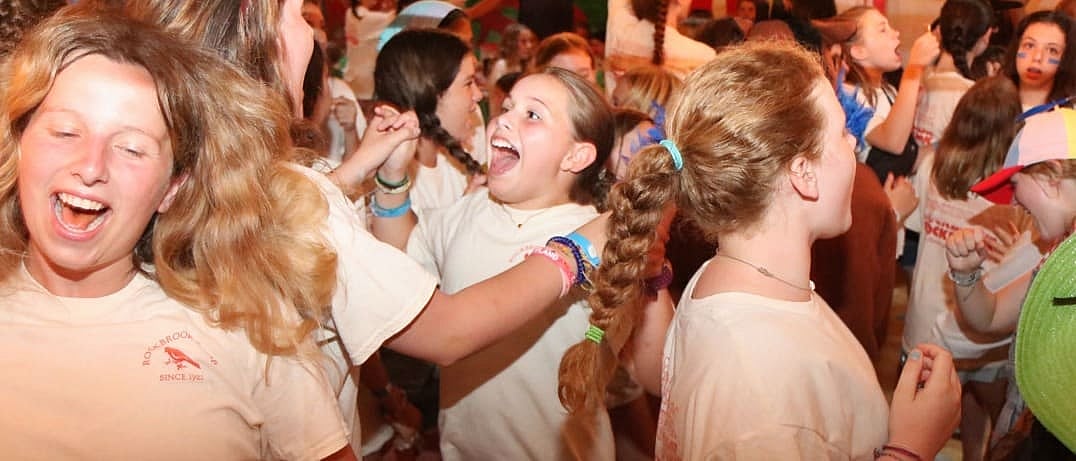 summer camp dance party