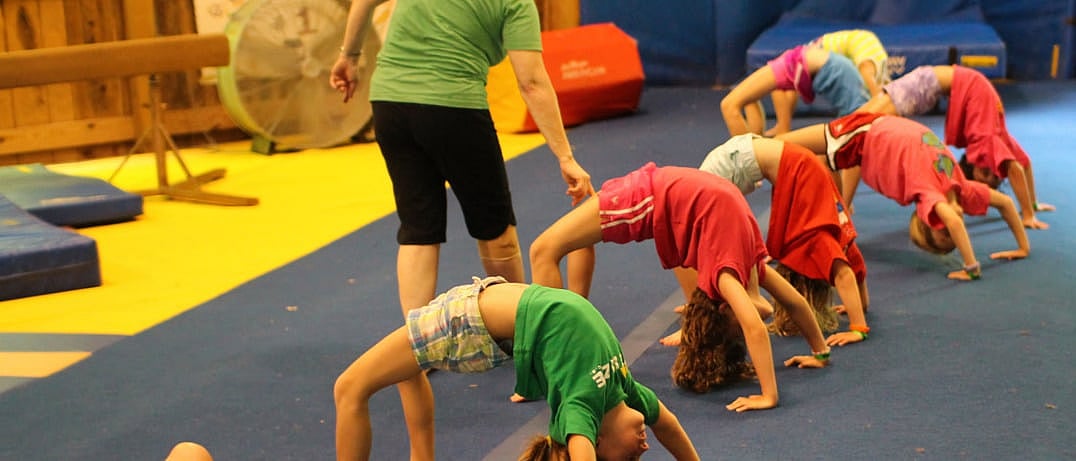 Gymnastics camp fun