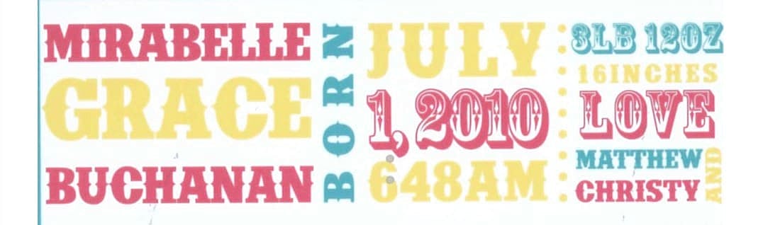 mirabelle announcement