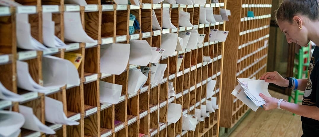 summer camp mailboxes