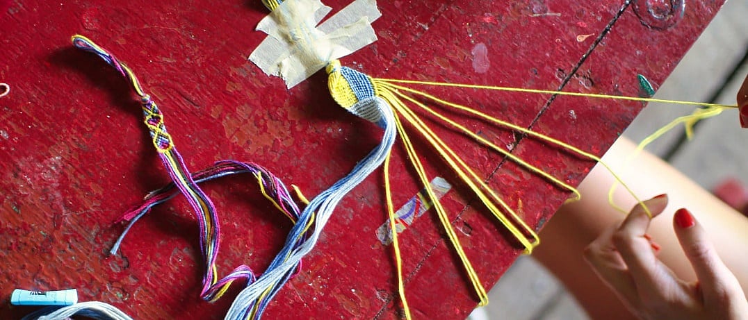 handmade string crafts