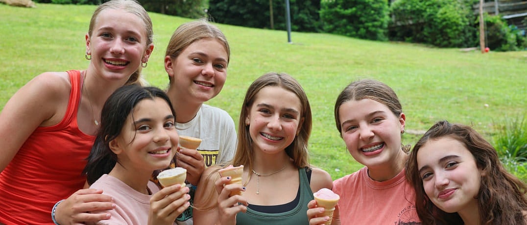 ice cream loving campers