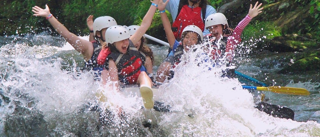 whitewater rafting excitement