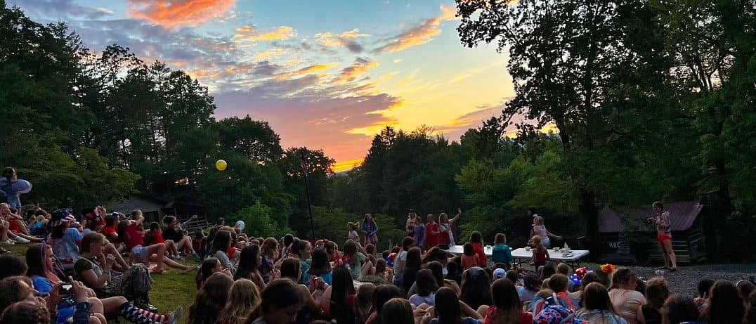 sunset camp 4th of July