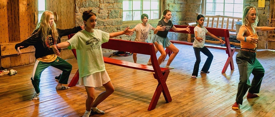 camp yoga dance class
