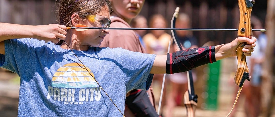 intense concentration archery