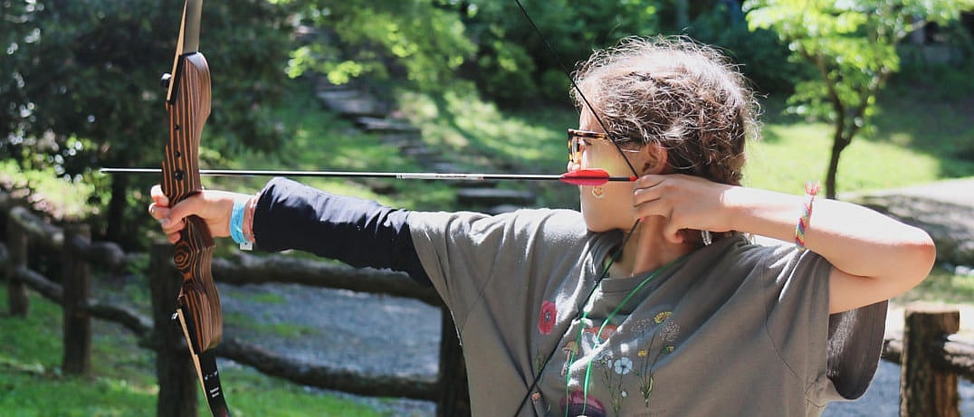 powerful girl archer