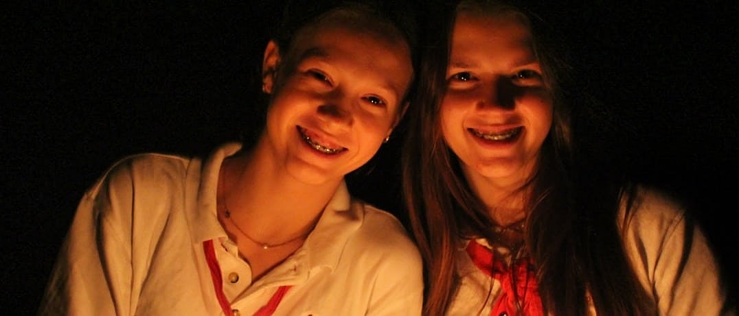camp candlelit girls