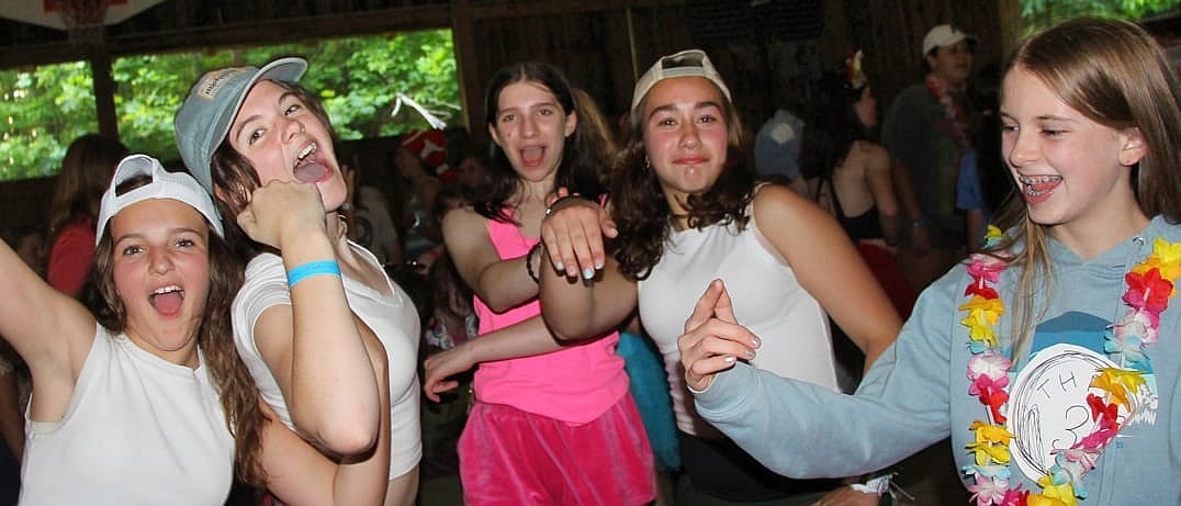 groovy dancing camp kids