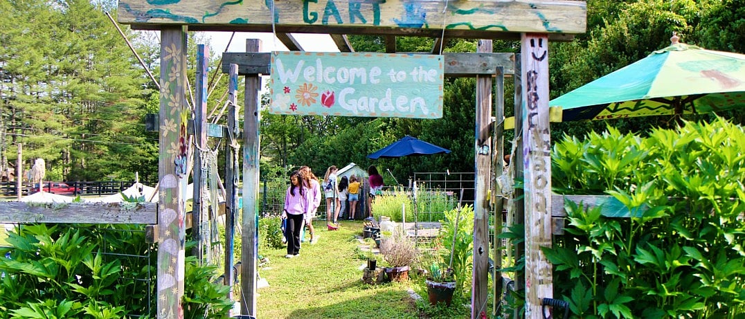 summer camp garden