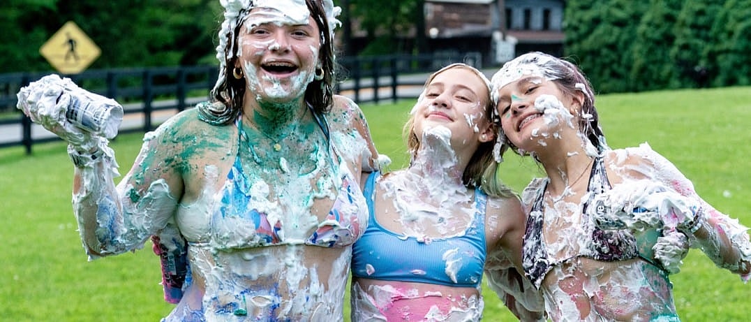 crazy messy camp fun