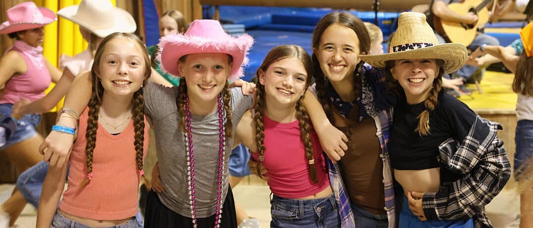 camp square dance girls