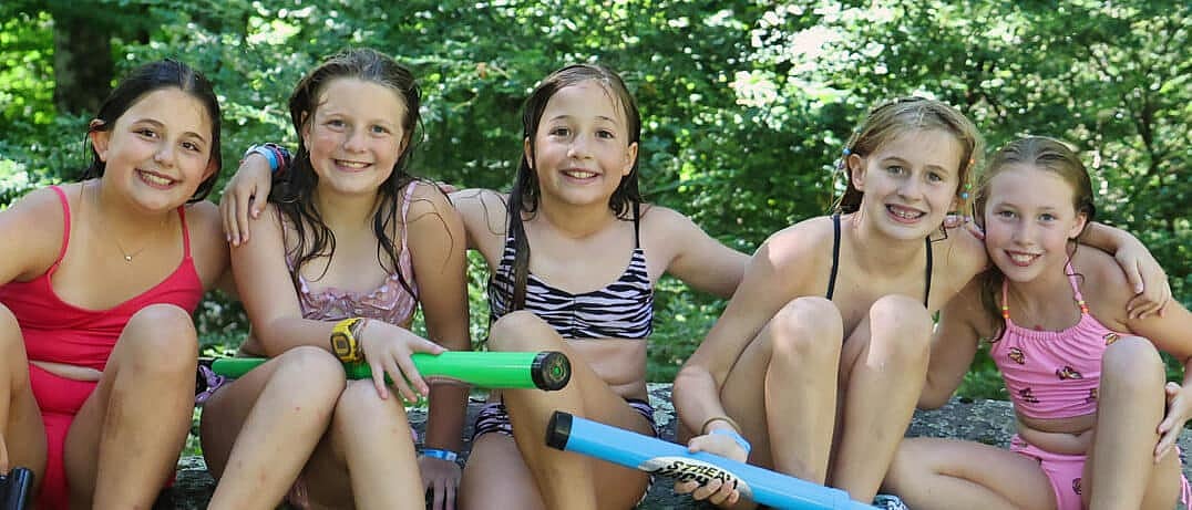 summer camp girl pals