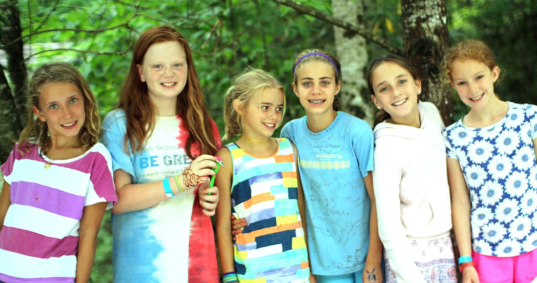 camp girl friends