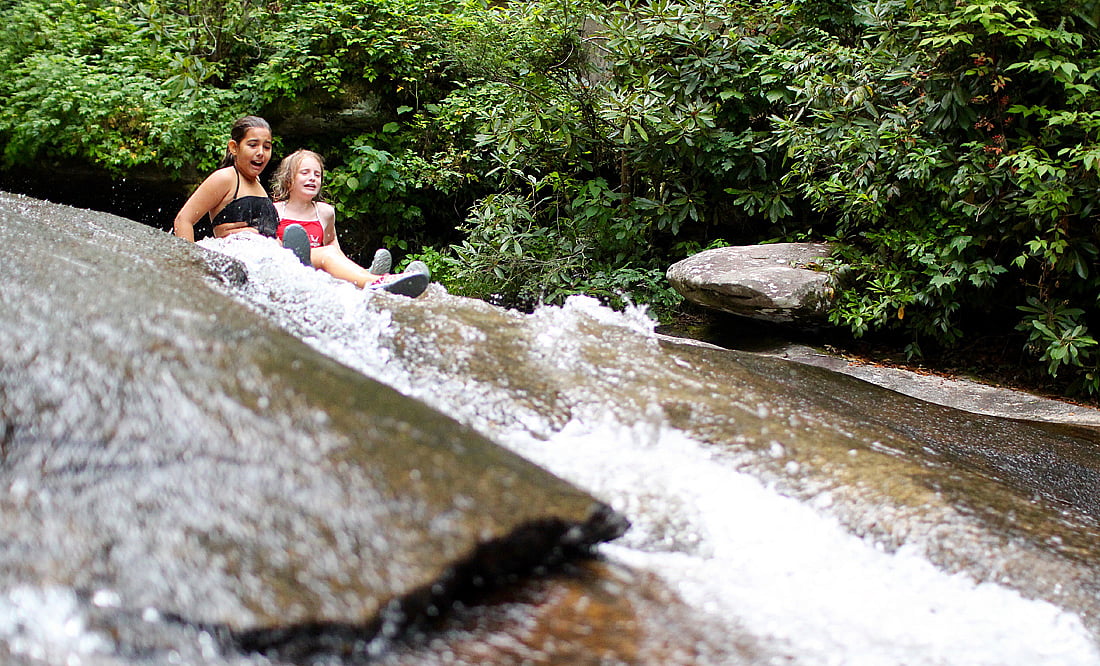 North Carolina Sliding Rock