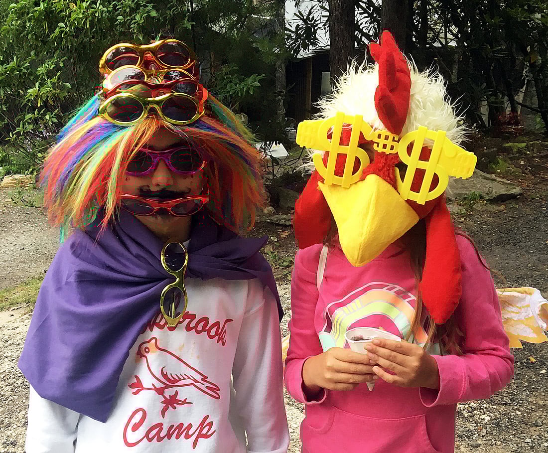 Girls silly costumes