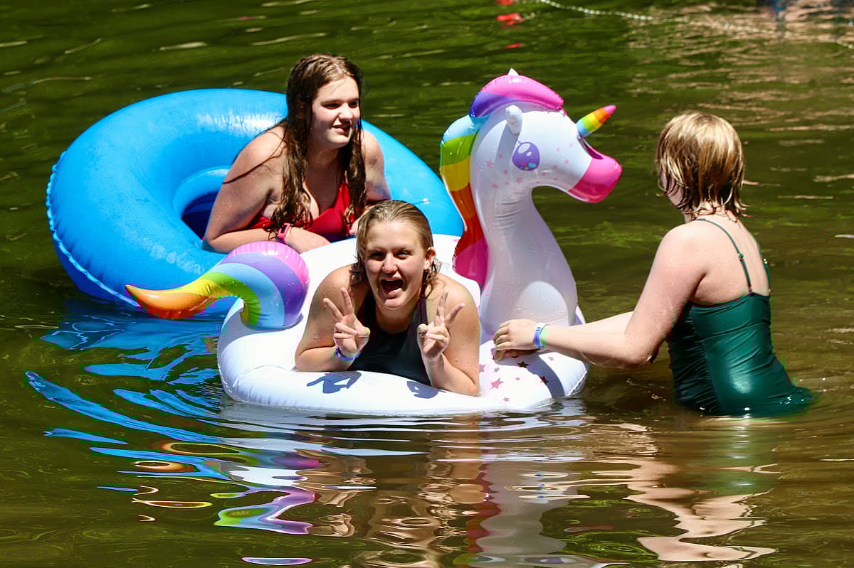 camp swim float