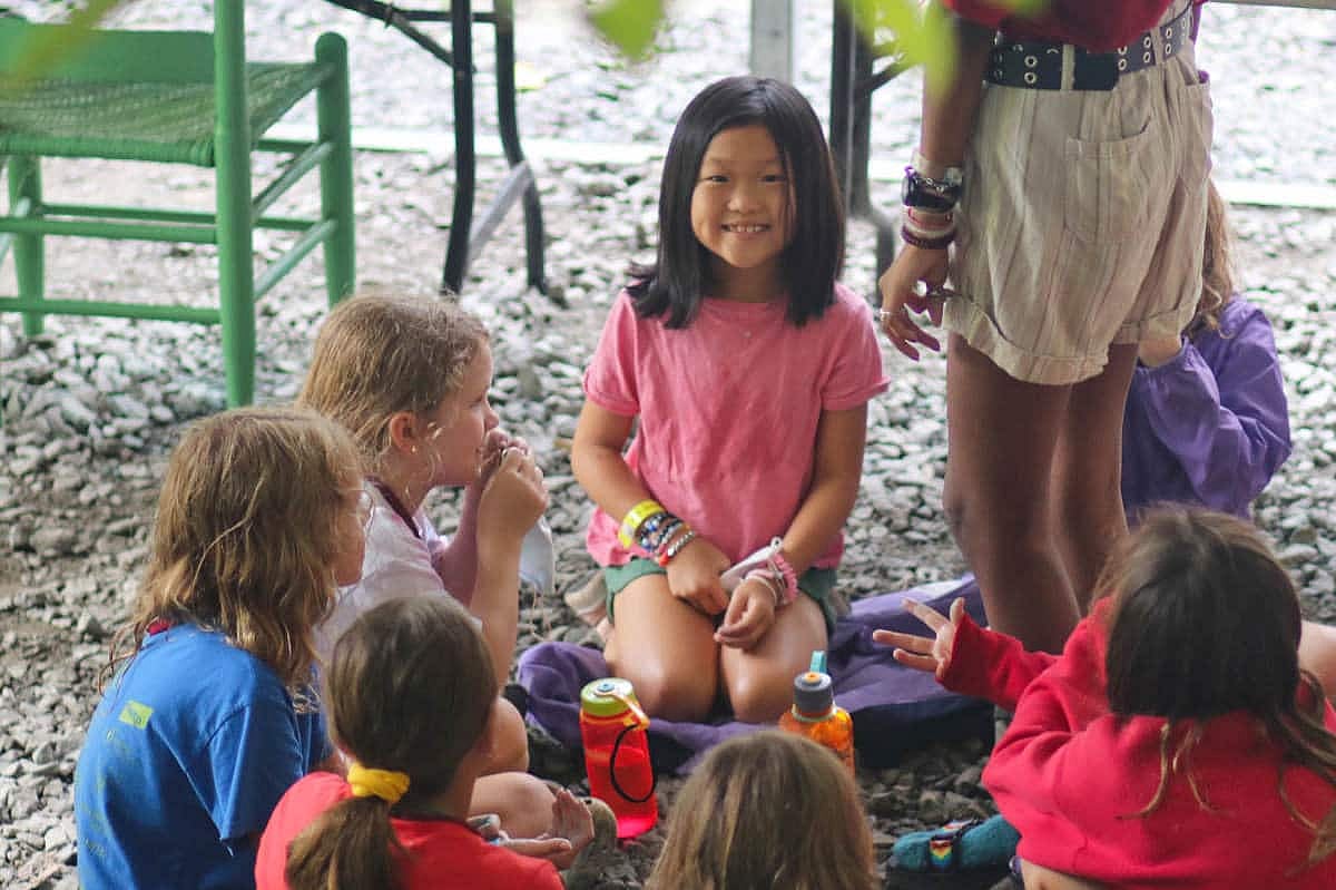 summer camp activity group