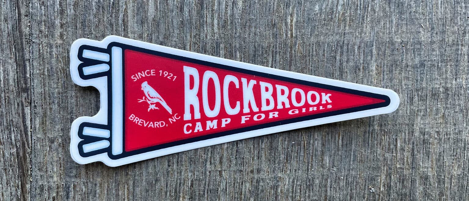 Rbc Sticker RBC Pennant Sticker | Rockbrook Summer Camp