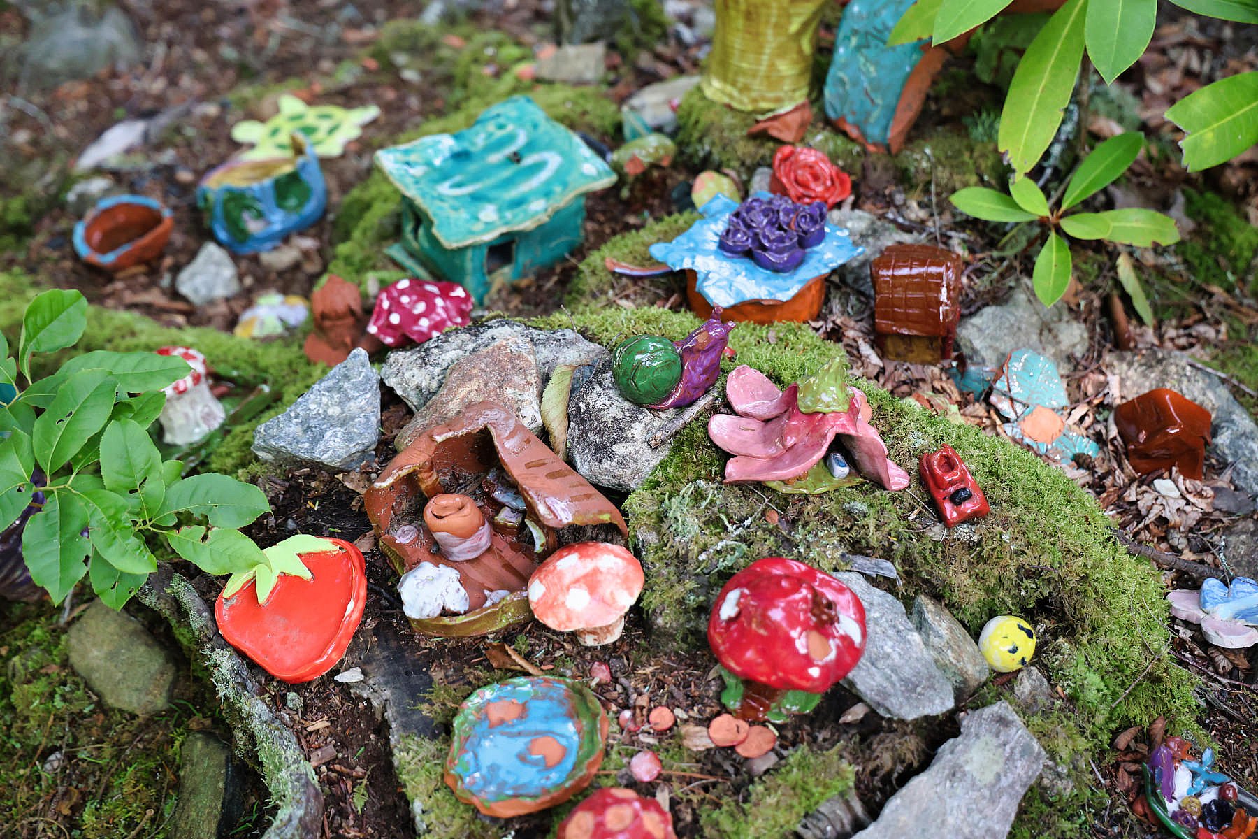 fairy house pottery