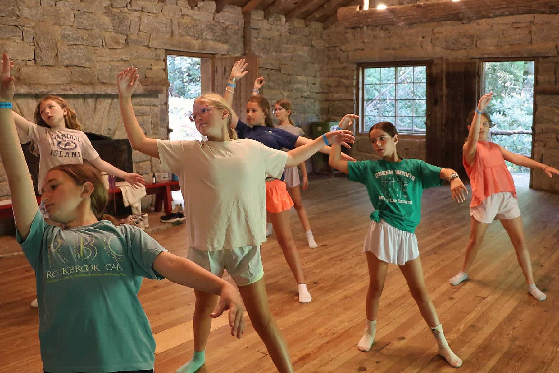 summer camp dance group
