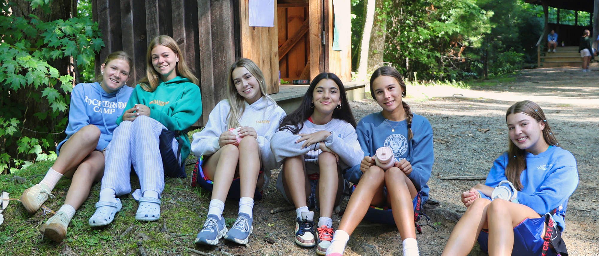 camp girls chill
